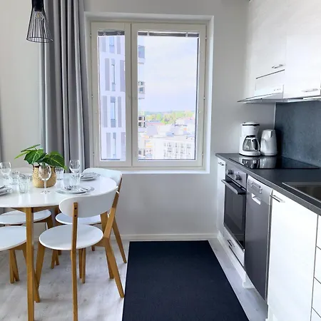 Aseman Portti - Stunning 1br 13th Floor Appartement *